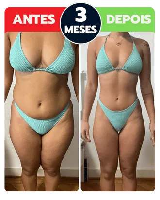 Antes e depois: 3 meses