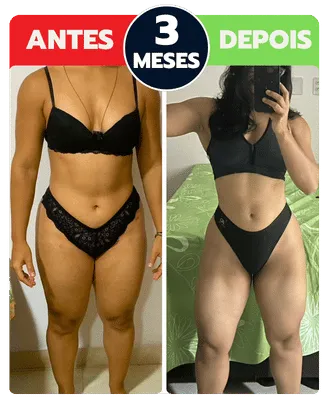 Antes e depois: 3 meses